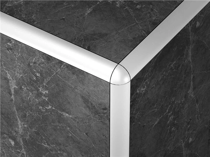Aluminium Round Edge Tile Trim