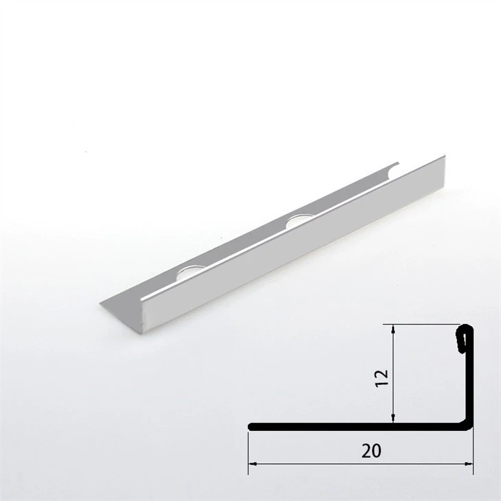 Aluminum Shower Tile Edge