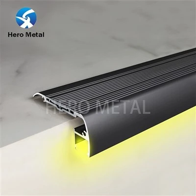Hồ sơ mũi cầu thang LED